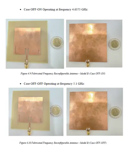 "Design and Implementation of a Frequency-Reconfigurable Slot-Based Microstrip Patch Antenna for Modern Wireless Communication Systems (5G / IoT)"