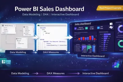 حوّل بياناتك إلى قرارات ذكية باستخدام Excel وPower BI