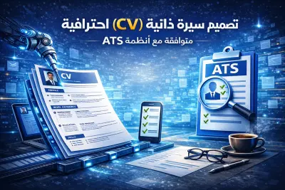 تصميم CV احترافي متوافق مع أنظمة ATS