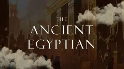 تصميم عرض تقديمي احترافي عن الحضارة المصرية بأسلوب سينمائي جذاب (10 سلايد)