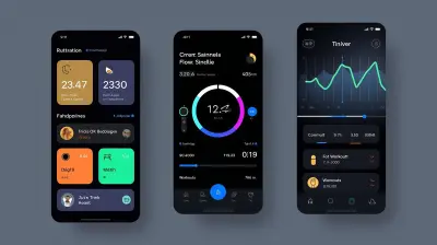 Fitness Mobile App UI Design