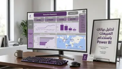 تحليل بيانات المبيعات باستخدام Power BI