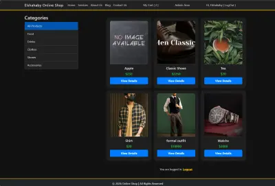 Online-Shop (e-commerce)