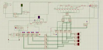 عمل مشاريع علي proteus