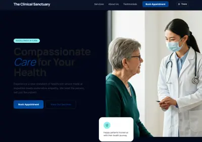صفحة هبوط responsive