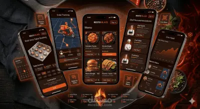 Resto Blaze - تطبيق هاتفي لمطعم