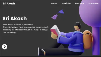 تطوير Portfolio احترافي Full-Stack مع لوحة تحكم (Dashboard) لإدارة المحتوى