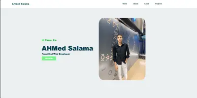 موقع شخصي احترافي