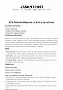 ATS-Friendly CV Creation