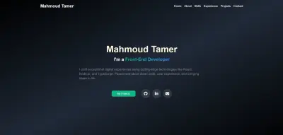 Personal Portfolio | بورتفوليو شخصي