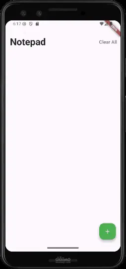 Notes app with simple ui