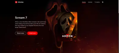 تصميم موقع عن الافلام