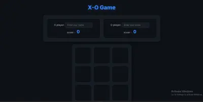 لعبة Tic Tac Toe