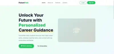 صورة العمل منصة Future Path لتعليم طلاب المرحلة الابتدائية والاعدادية
