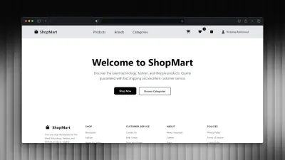ShopMart - E-Commerce Web Application