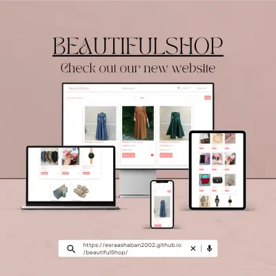 تطوير واجهة متجر إلكتروني حديثة وسريعة مع تصميم متجاوب وتجربة مستخدم مميزة