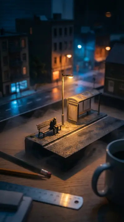Cinematic AI Miniature World –Emotional Tiny Scene