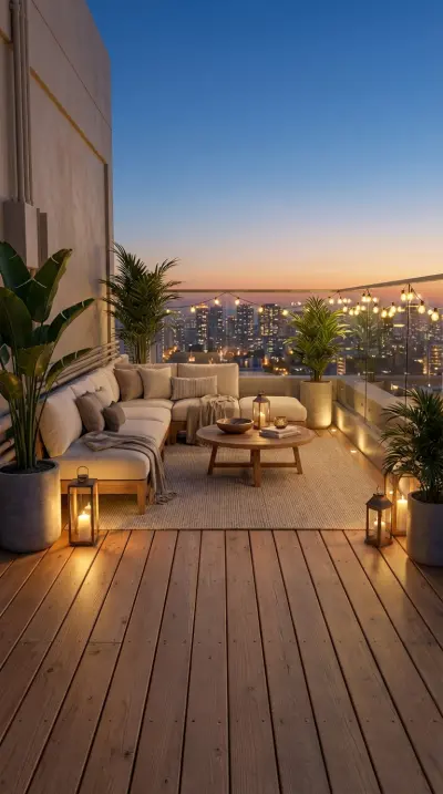 Cinematic Rooftop Transformation