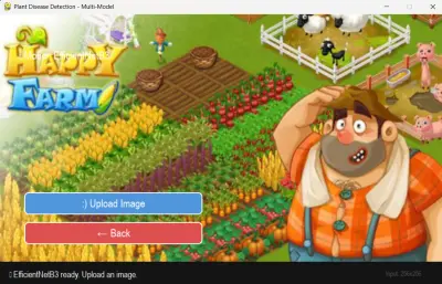 نظام كشف أمراض النباتات باستخدام الذكاء الاصطناعي (Deep Learning)