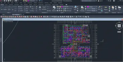تصميم نظام تكييف مركزي وعمل شوب دروينج