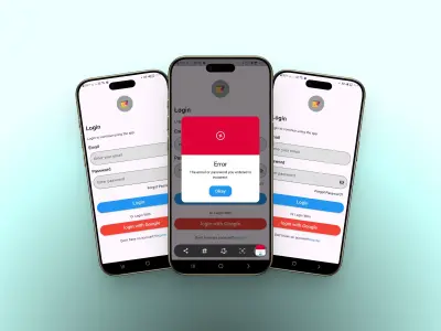 برمجة وتكويد نظام مصادقة متكامل (Authentication) لتطبيق باستخدام Flutter و Firebase