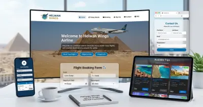 Helwan Wings | Airline Reservation & Flight Booking System