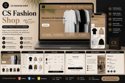CS Fashion Shop | E-Commerce Clothing Website