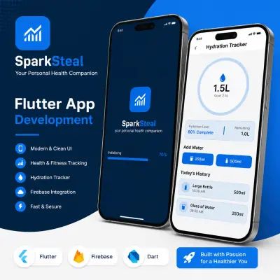 تطوير واجهات Flutter احترافية وربطها بـ Firebase و API