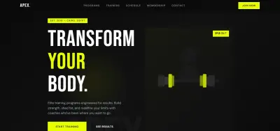 منصة لياقة بدنية