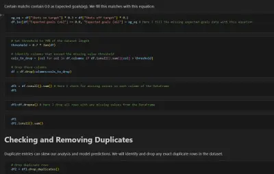 تنظيف بيانات Data preprocessing