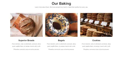 تصميم وتطوير Landing Page احترافية لمخبز باستخدام HTML و CSS