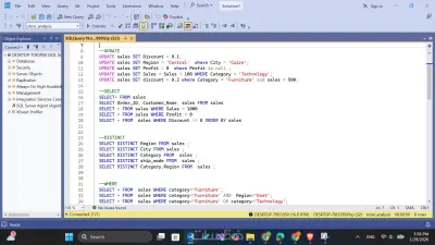 صورة العمل تنظيف قاعدة بياناتك باستخدام SQL وإزالة التكرارات والقيم الشاذة