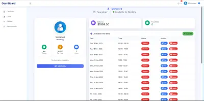 حجز موعد مع طبيب Cure Doctor Booking