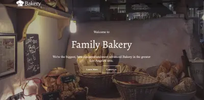 bakery website