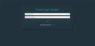 login form