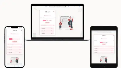 تطبيق ويب ذكي لإدارة المهام بأسلوب Glassmorphism