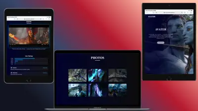 معرض وسائط تفاعلي مع نظام تقييمات للمستخدمين