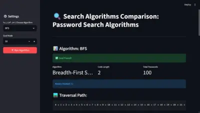 Search Algorithm Simulator – Artificial Intelligence Course
