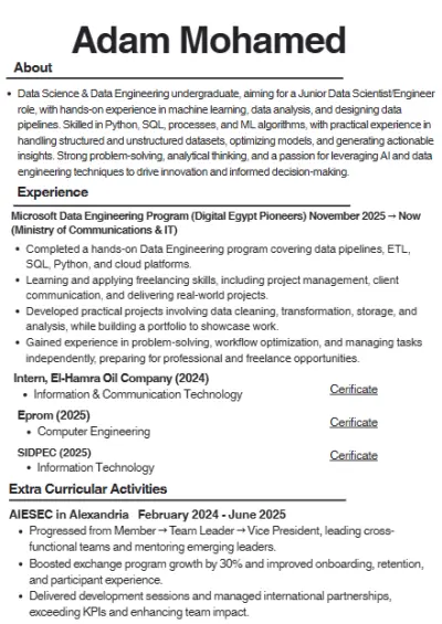 تصميم سيرة ذاتية (CV) احترافية باستخدام Canva