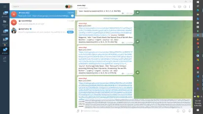 عمل بوت تليجرام قائم علي API
