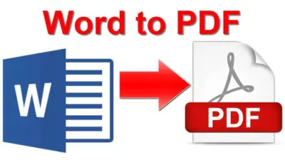 تحويل الملف من pdf إلى وورد والعكس