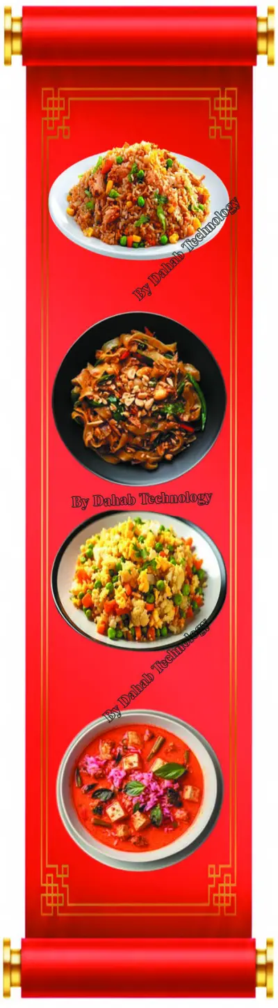 Restaurant China House Banners Design