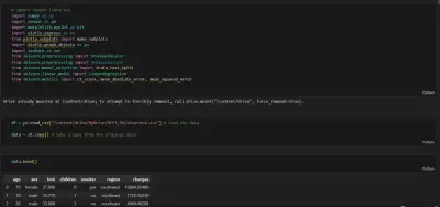 تصميم وتحليل مشاريع Data Science وMachine Learning باحترافية + تقارير جاهزة