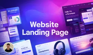 تصميم Landing Page عصرية لعرض خدماتك أو منتجك