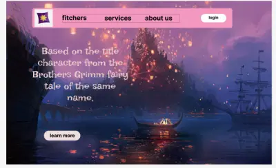 UI/UX Web Design احترافي مع Prototype تفاعلي