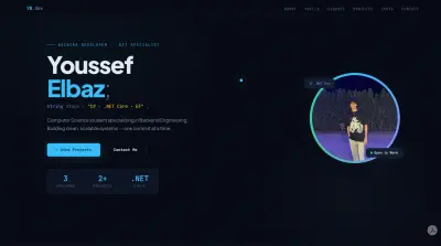 تصميم وتطوير Portfolio احترافي يعرض أعمالك بشكل مميز