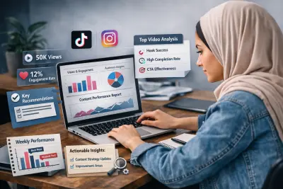 محلل أداء محتوى وتحويل البيانات إلى قرارات تسويقية