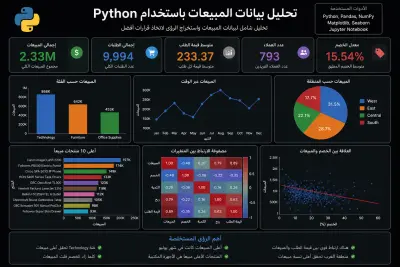تحليل بيانات باستخدام Python واستخراج Insights احترافية