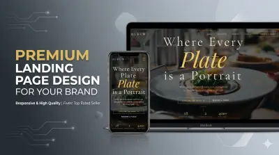 aurum-restaurant landing page