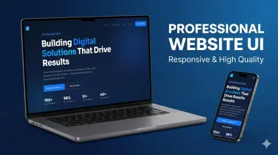 Awtad-solutions landing page for company